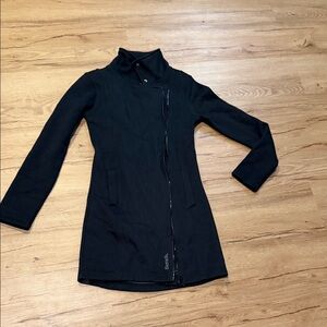 Bench Black Longline Zip Jacket